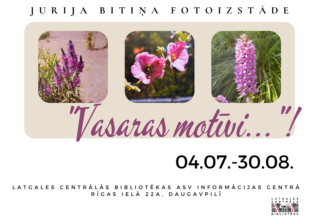 You are currently viewing Jurija Bitiņa fotoizstāde “Vasaras motīvi…”